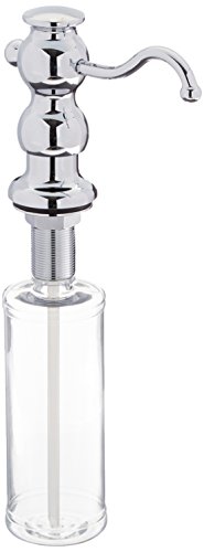 Whitehaus Collection WHSD031-C Soap/Lotion Dispenser, Polished Chrome Whitehaus Collection WHSD031-C Soap/Lotion Dispenser, Polished Chrome