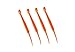 AMAZECO 4-pc Orange or Citrus Peeler