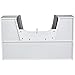 Amazon Basics Kids Bookcase with Reading Nook and 7 Storage Shelves, White, 40.1