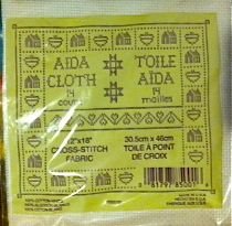 Aida Cloth 14 Count - White - 12
