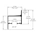 Johnson Hardware 2610 Wall Mount Barn Door Type Sliding Door Hardware 96