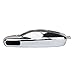 TOMALL Replacement Key Cover Silver Plating Chrome for Cayenne Panamera Macan 911 Carrera Key Shell Case