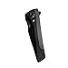 Kershaw Flythrough Pocket Knife (1988); RJ Martin Design; 3-inch 8Cr13MoV Steel, Drop-Point Blade with Black Oxide Coating; Features See-Through Pivot, Frame Lock, KVT Manual Open with Flipper; 3.7oz