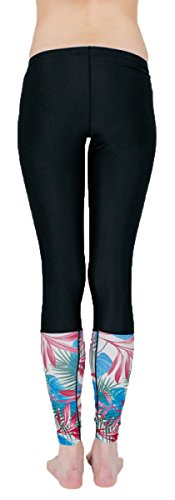 ARGO-Womens-UPF-50-Blue-Palm-Water-Leggings ARGO-Womens-UPF-50-Blue-Palm-Water-Leggings
