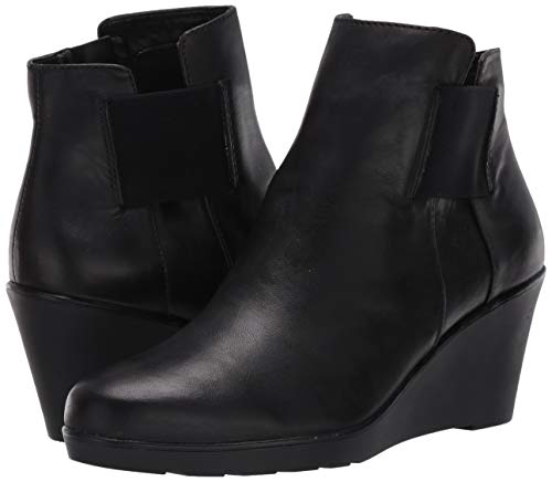 naturalizer laila leather wedge bootie