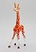 Hand Blown Glass Figurine Cute Giraffe Handmade Miniature Animal Art
