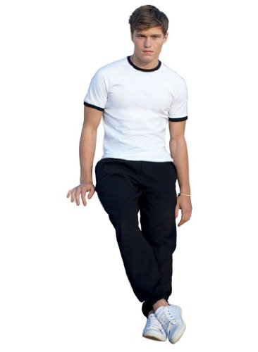 Fruit of the Loom Uomo Joggers Sports Pantaloni - Nero, 41732 | Prezzo.it