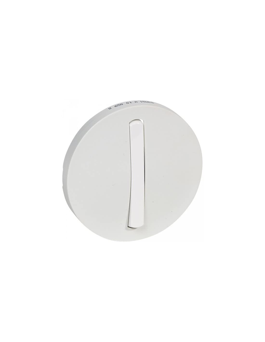 Legrand Céliane 065001 Narrow Cover for Switch/Two-Way/Soft Pusher White