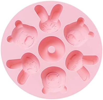 Amazon シリコンモールド シリコン 型 クマ うさぎ ドーナツ 飴 チョコレート型 オンライン通販