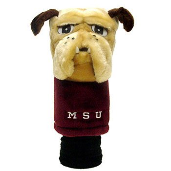 Team Golf NCAA Mississippi State Bulldogs Mascot Head Cover Mascot Golf Club Headcover, Fits most Oversized Drivers, Extra Long Sock for Shaft Protection, Officially Licensed Product
