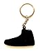 Air Jordan 1/I Hi OG Black/Royal Blue Sneakers Shoes Keychain Keyring Keyloop