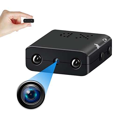 Nisanuki Mini Camera Espion HD Caméra Surveillance Micro Cachée avec Détection Mouvement Vision Nocturne pour Bébé Maison Chat Animaux Auto