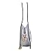 Women's PU Hologram Laser Money Bag Design Purse Handbags Cross-Body Messenger Shoulder Bag A-sliver