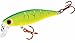 Dynamic Lures Trout Fishing Lure | Multiple BB Chamber Inside | (2) - Size 10 Treble Hooks | for Bass, Trout, Walleye, Carp | Count 1 | (Fire Tiger, HD Trout 2.25 Inch)