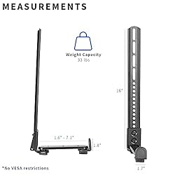 VIVO Steel Soundbar Bracket Speaker Mount with