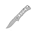 SOG Micron Folding Knife FF92-CP - Bead Blasted 1.5