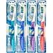 Oral-B Pulsar Vibrating Bristles Toothbrush, Medium, 4 Pack (Colors May Vary)
