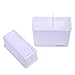 BCP White Color Plastic Covered 24 Slots Staining Jar Rack for Microscope Slides