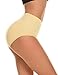 Yulee Womens Butt Lifter Padded Hip Enhancer Shapewear Control Panties Underwear (Large, Nude)