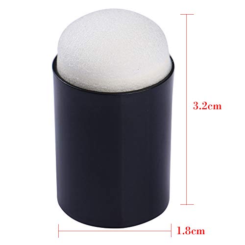 40 Pack Sponge Daubers with Storage Box Art Finger Sponge Daubers for Painting Ink Drawing DIY Card Making Crafts School Stenciling