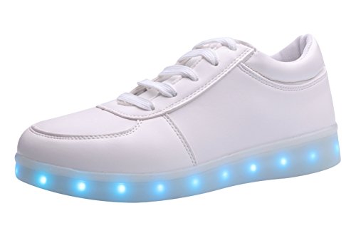 Another Summer 7 Colors LED Luminous Shoes Unisex Sneakers Men & Women Sneakers USB Charging Light Shoes Colorful Glowing Leisure Flat Shoes(8D(M) US) Another Summer 7 Colors LED Luminous Shoes Unisex Sneakers Men & Women Sneakers USB Charging Light Shoes Colorful Glowing Leisure Flat Shoes(8D(M) US)