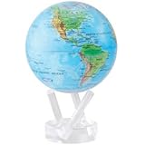 Mova Relief Map Blue Globe 6