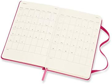 Moleskine, 18-Month Weekly Planner/Diary, Pocket Planner 2020/2021, Weekly Notebook with Hard Cover and Elastic Closure - Image 3