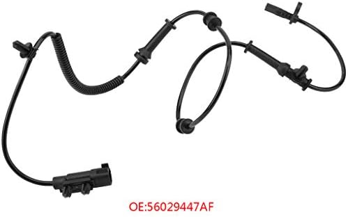 Nowear Front Left or Right ABS Speed Sensor 56029447AF Replacement for Dodge Durango Jeep Grand Cherokee 2014