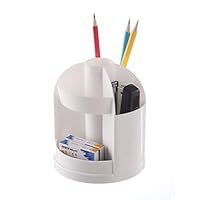 Multi-Function 360°Rotating Pen Pencil Holder Desk Organizer Multi-Purpose Office Stationery Case Cosmetic Storage Box