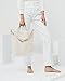 BAGGU Duck Bag Canvas Tote, Essential Everyday Tote, Spacious and Roomy, Natural Canvas (2018)