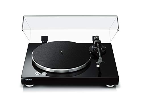 Yamaha TT-S303 Hi-Fi Vinyl Belt Drive Turntable, Piano Black