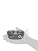 Loving Pets Bella Dog Bowls- Stainless Steel Dog & Cat Bowls - Spill Proof Dog Food Bowl, Cat Bowl, Puppy Essentials & Pet Supplies Great for Home & Travel (Small 10-20 lbs, Espresso)