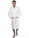 TowelSelections Mens Robe, Cotton Terry Cloth Bathrobe, Soft Bath Robe for Men Large-X-Large White