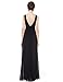 Ever-Pretty Double V-Neck Elegant Ruched Waist Ladies Long Evening Dress 08110
