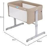 Graco Sweet2Sleep Bedside Bassinet Crib with 11 Heights 4 Tilt Oatmeal view 8
