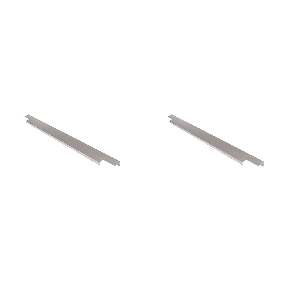 Hickory Hardware C02H075745-AL Aluminum Austere Lip