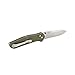 Firebird Knife GANZO F7562 Pocket Folding Hunting Knife G-10 Handle SS Blade (Green)