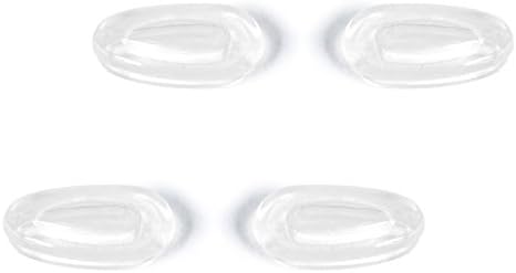 Eye Opening Stuff Replacement Nosepiece Nosepad Compatible with Oakley Caveat OO4054 Sunglasses - Clear 2P