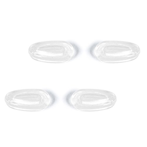 Eye Opening Stuff Replacement Nosepiece Nosepad Compatible with Oakley Caveat OO4054 Sunglasses - Clear 2P