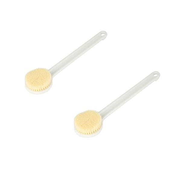 CHENGZI-2-PCS-Bathing-Brush-Long-Handle-Bathing-Artifact-Gentle-Back-Skin-Scrubber-Brushing-Body-Brush-Shower-Bath-Brush-Exfoliate-Massage-Improve-Blood-Circulation CHENGZI 2 PCS Bathing Brush Long Handle Bathing Artifact, Gentle Back Skin Scrubber Brushing Body Brush Shower Bath…