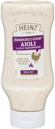 Heinz Seriously Good Aioli Squeezy 500ml Amazon Co Uk Grocery