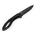 Cool Hand 3.75'' Carbon Fiber Scale Folding Pocket Knife w/ 2.75'' Polished Black Ceramic Blade, Frame Lock, Black Liner