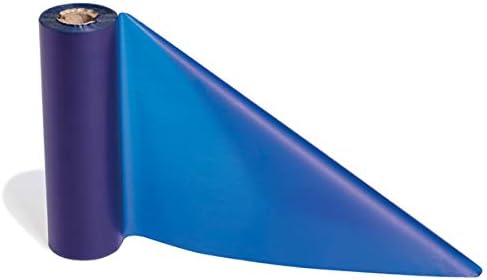 HellermannTyton TT822OUTSM Thermal Transfer Ribbon, 822 Resin, 4.33" X 242', .50" Core, Blue