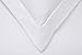 Superior 100% Rayon from Bamboo, Extremely comfortable, softer than cotton, Full/ Queen Duvet Cover Set, Solid, White