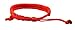 Draw String Red String Bracelet, Good for Wealth and Love, Kabbalah Red String Bracelet