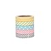 JiaUfmi 5 pcs Color Handmade Paper Tapes Decorative Washi Tape Colored Adhesiv Tapes for DIY Decoration