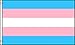 Transgender Pride Flag - Premium Double-stitched 100% Polyester w/Brass Grommets 3' x 5'