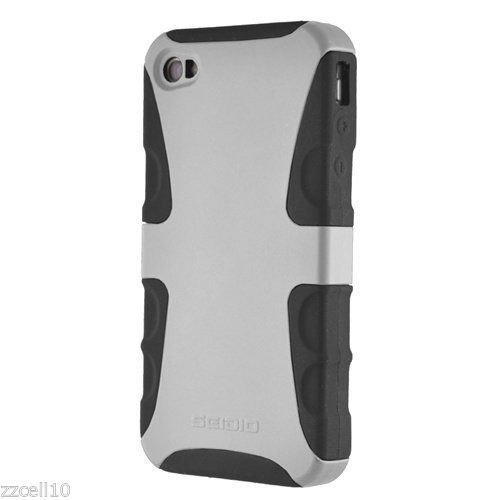 Seidio CSK3IPH4-GL DILEX Case for use with Apple iPhone 4/4S - Glossed White