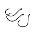 Gamakatsu Circle Offset Point Octopus Hook-Pack Of 25 (Black, 7/0)