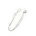 WINOMO 70cm Long Non-slip Copper Eyeglass Chain Neck Strap Holder (Golden)